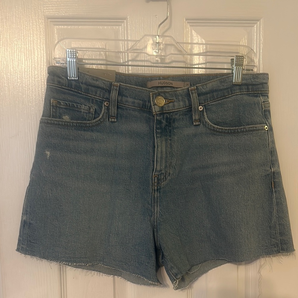 Hudson Jeans Women's Blue Jean Shorts